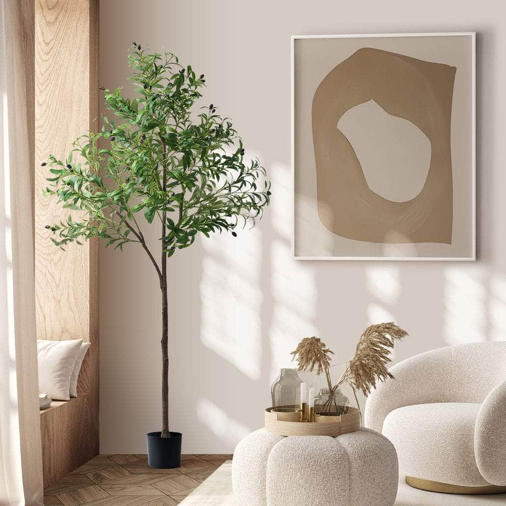 180cm Artificial Olive Tree Lifelike Potted Plant Indoor Outdoor Home Decor