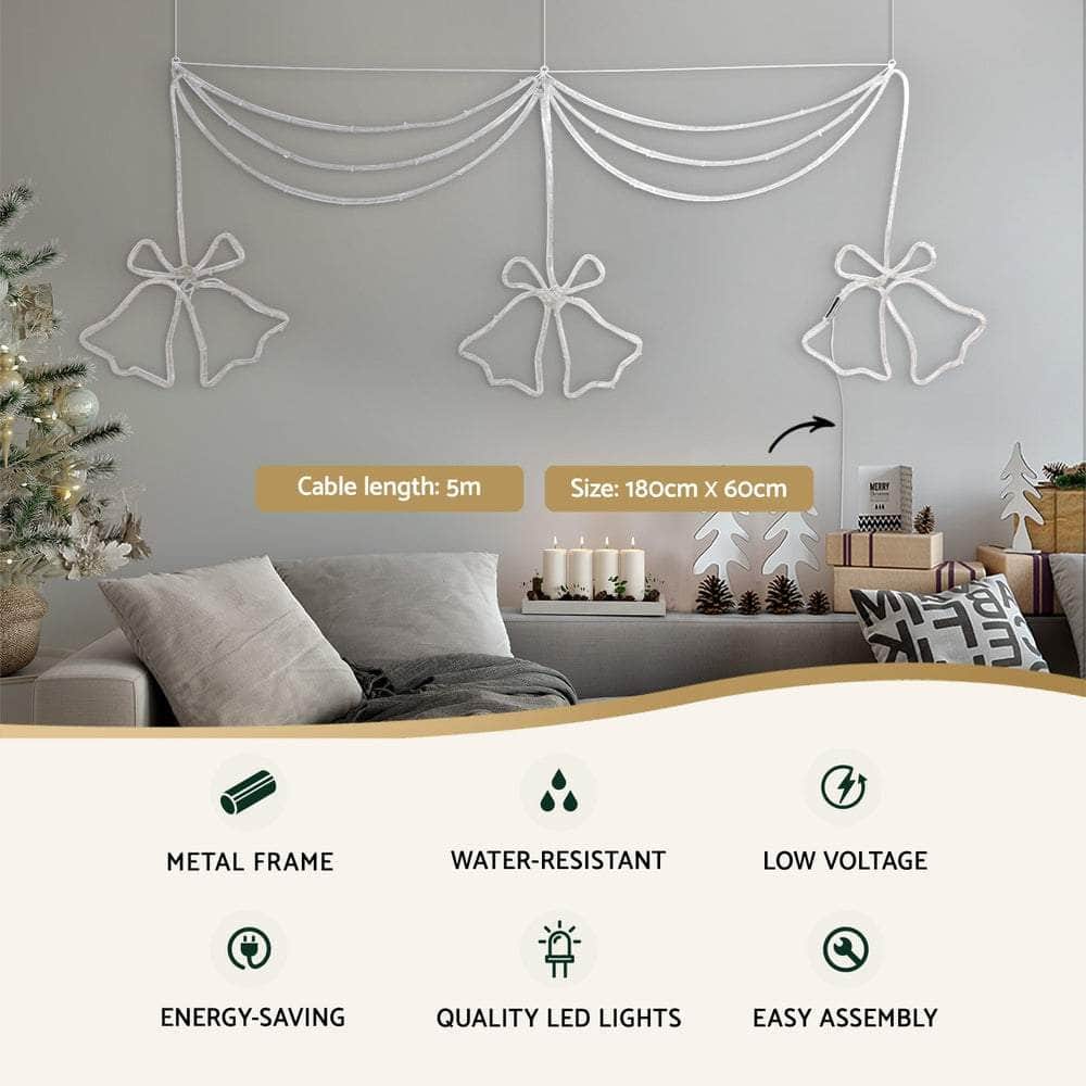 180cm Outdoor Christmas Rope Light with 288 LEDs