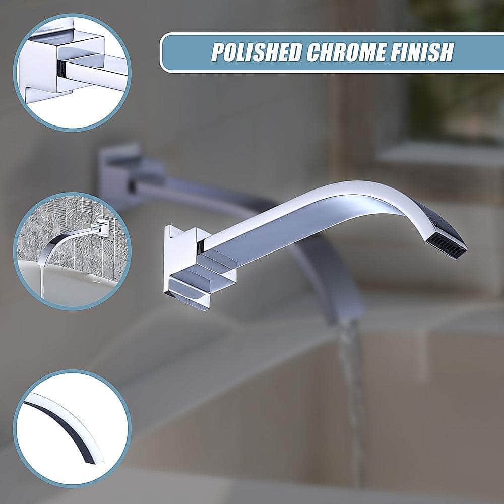 180Mm Bath Spout Polished Chrome Finish