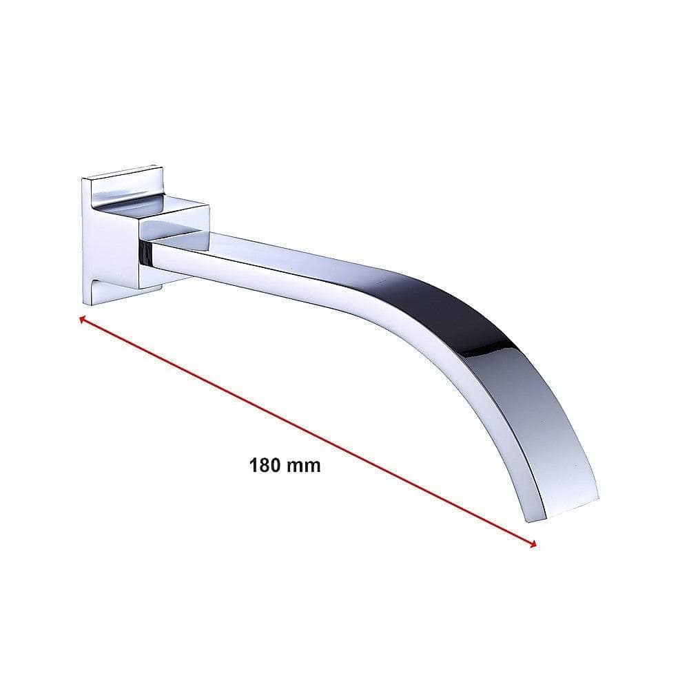 180Mm Bath Spout Polished Chrome Finish