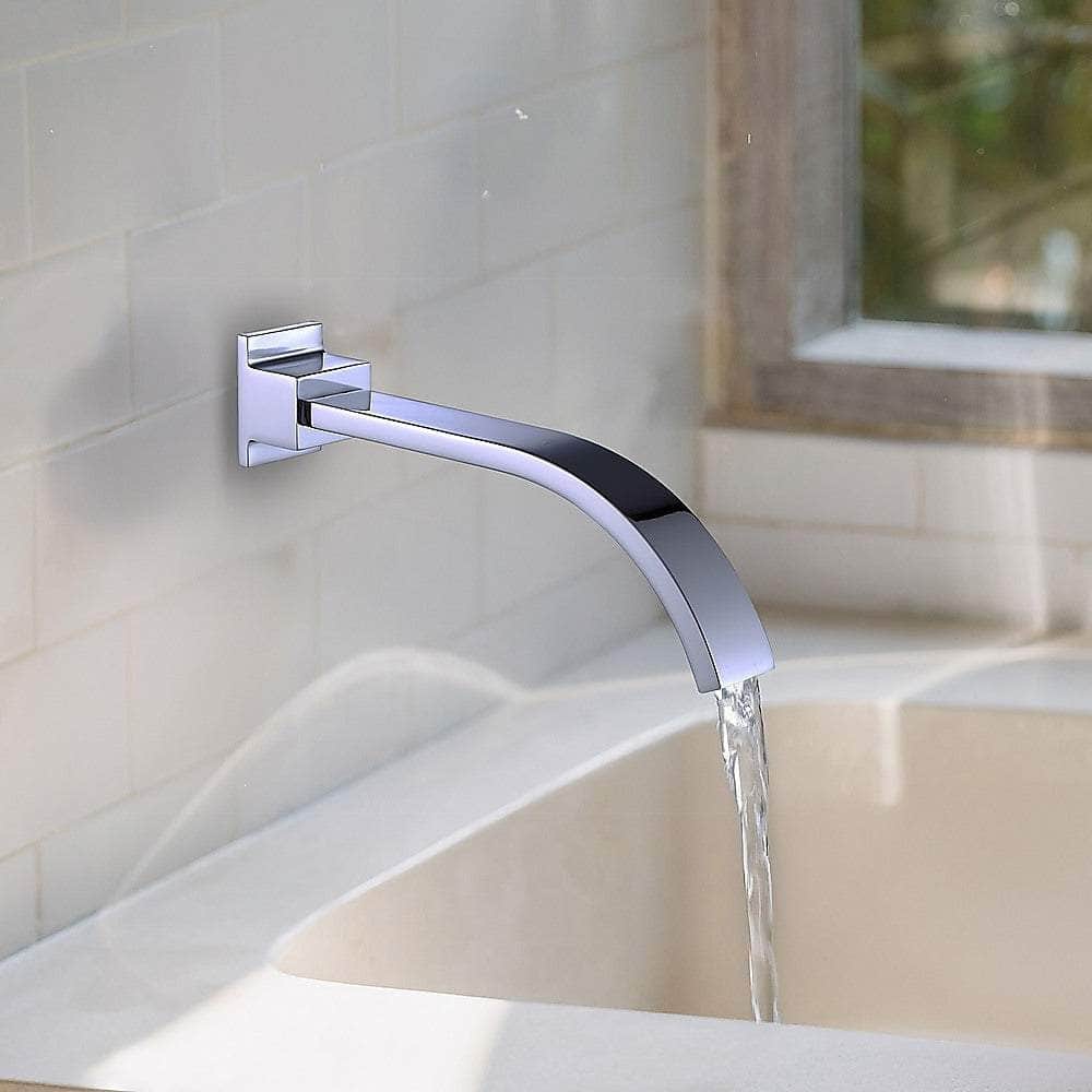 180Mm Bath Spout Polished Chrome Finish