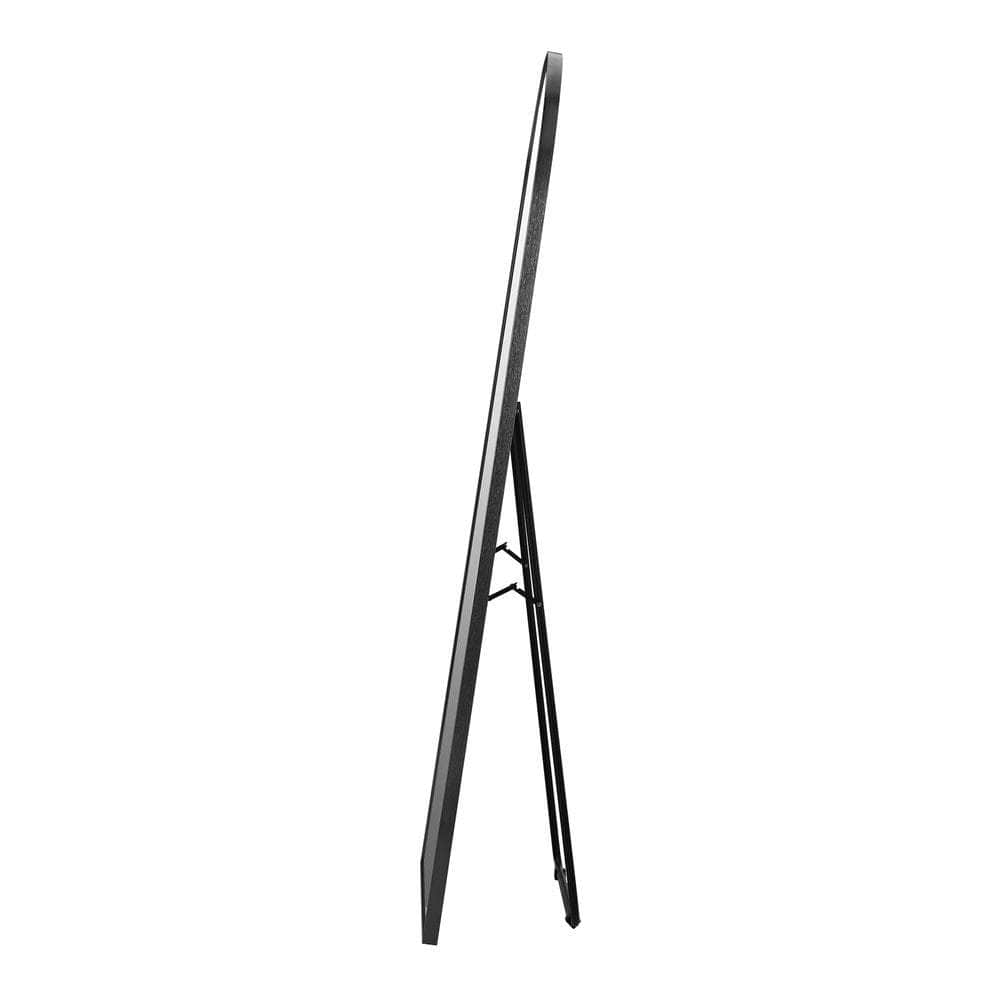 180x70cm Full Length Mirror Arched Floor Mirrors Black/Gold