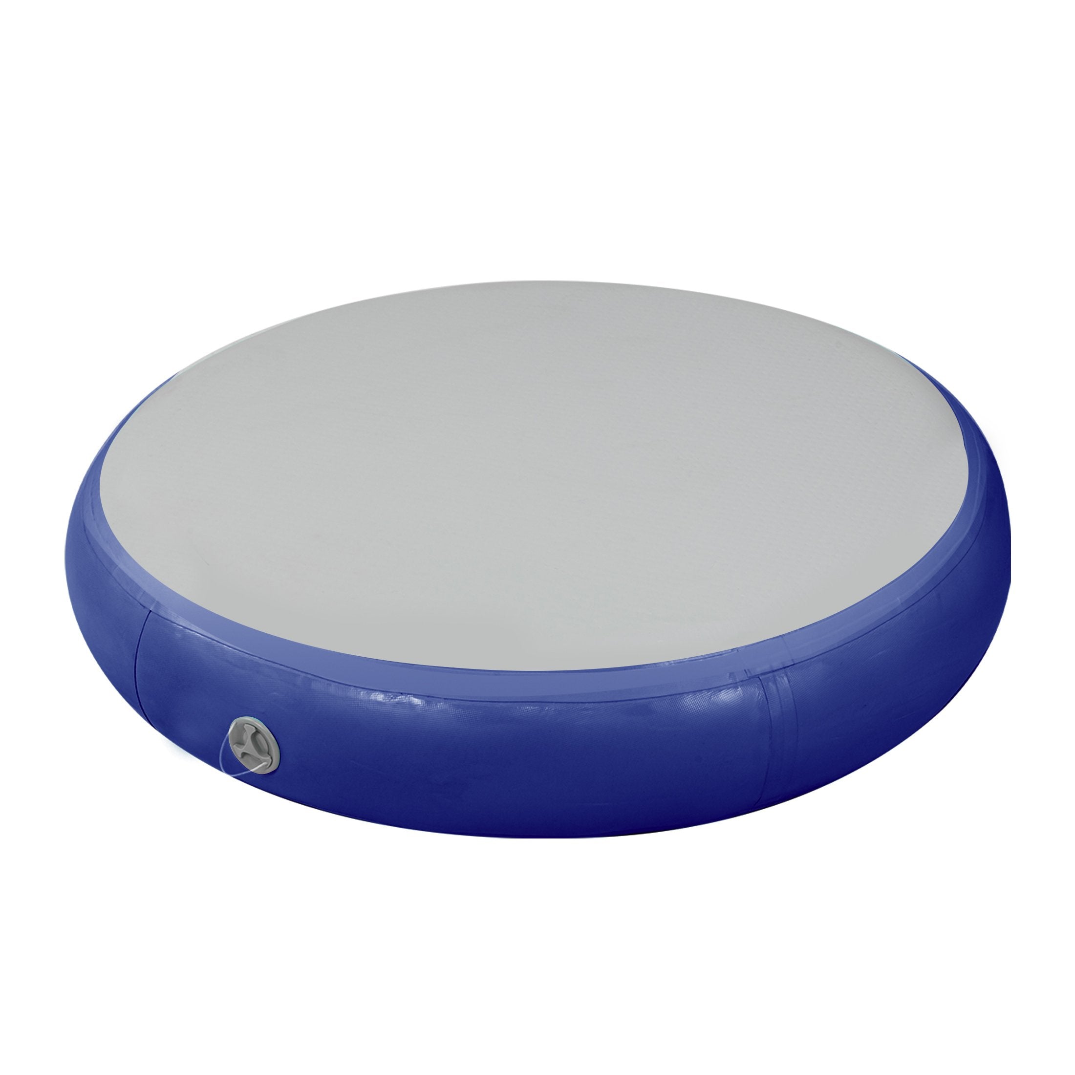 1M Air Track Spot Round Inflatable Gymnastics Tumbling Mat Pump Dark Blue on Afterpay | ZipPay | LayBuy | Klarna