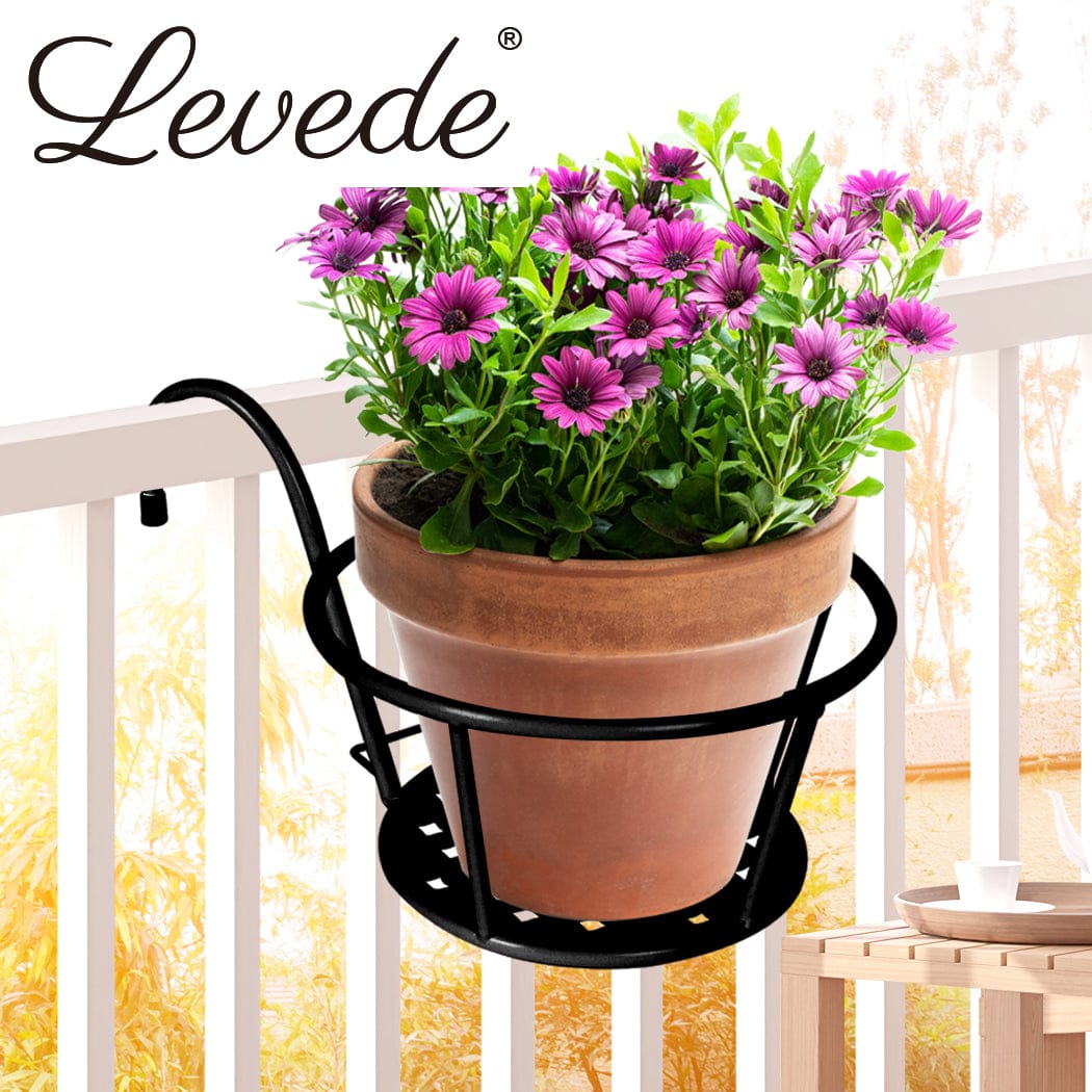 1x Flower Holder Plant Stand Black