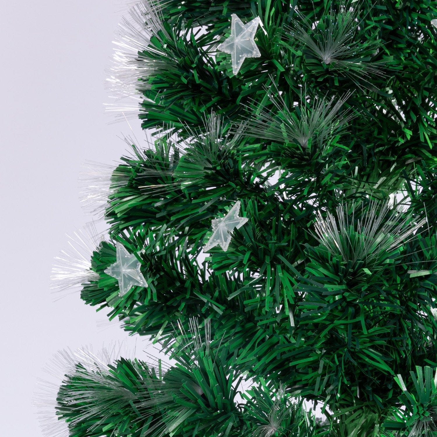 2.1m Enchanted Pre Lit Fibre Optic Christmas Tree - living other - photo 9