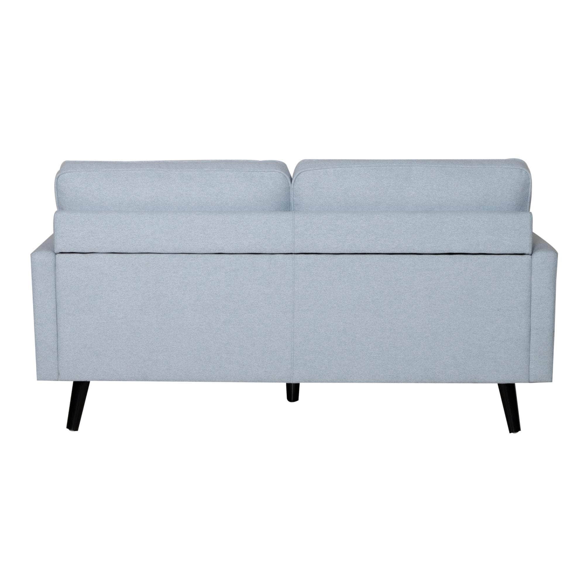 2/2.5 Seater Sofa Fabric Uplholstered Lounge Couch - Light Blue
