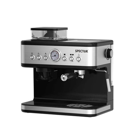 2-in-1 Espresso Capsule Maker with Bean Grinder (Flat White)