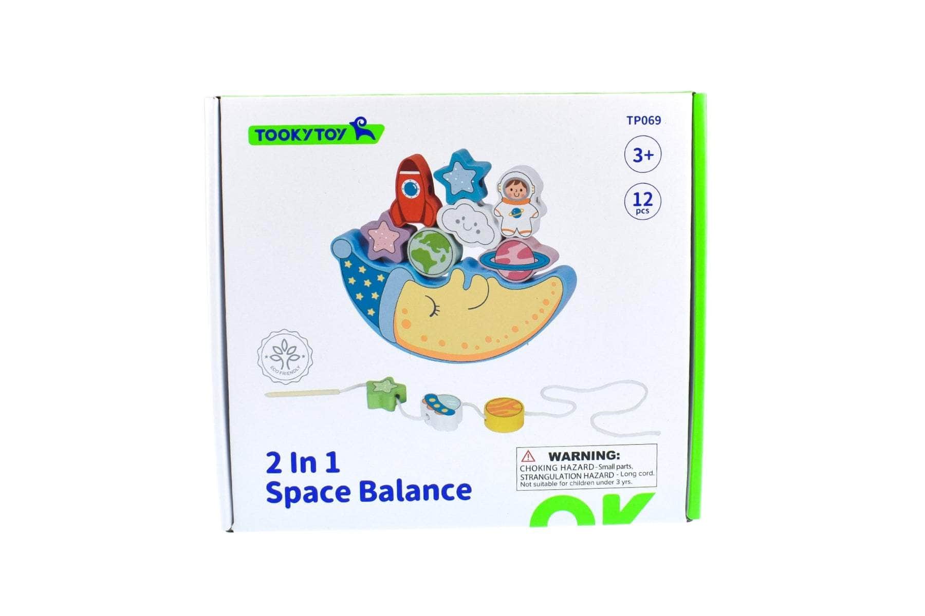 2 in 1 space balance & lacing set