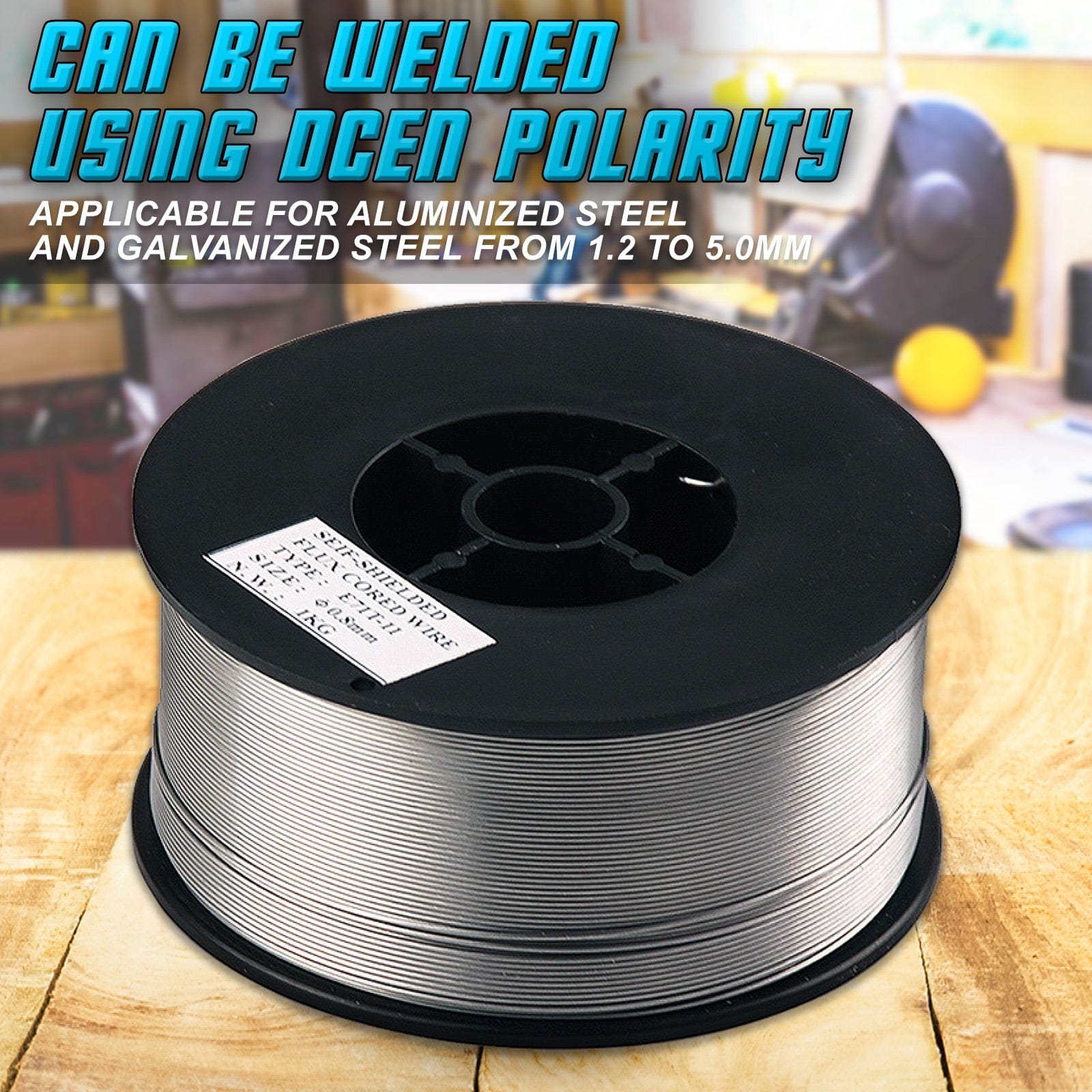 2X Gasless MIG Welding Wire E71T-11 Flux Cored 0.8mm | Welding Guns & Plasma Cutters - photo 6