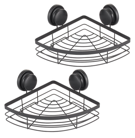 2 Pack Round Corner Shower Caddy Shelf