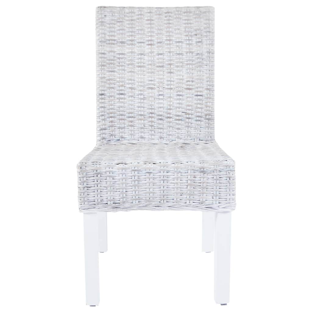 2 pcs Dining Chairs Grey