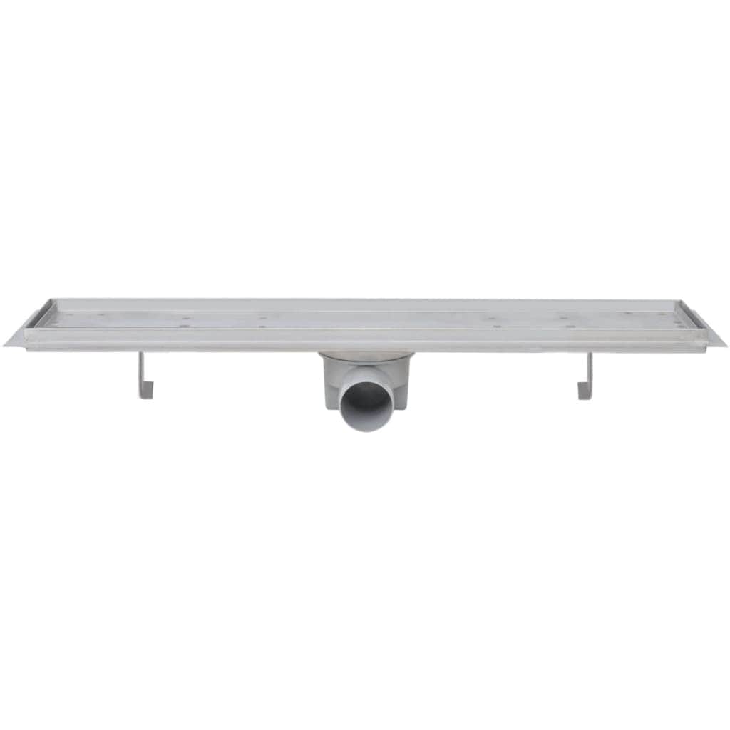 2 pcs Linear Shower Drain, Stainless Steel