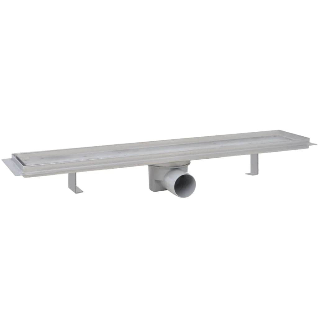 2 pcs Linear Shower Drain, Stainless Steel
