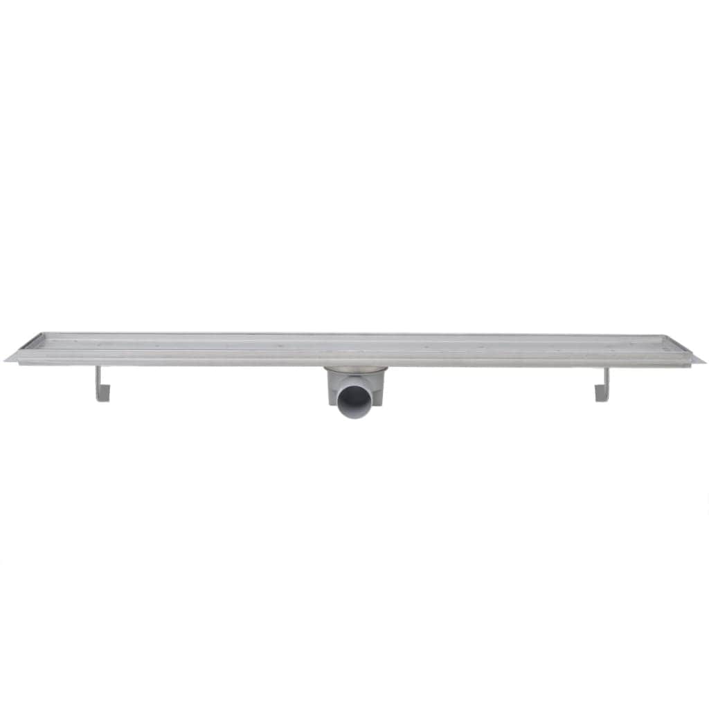 2 pcs Linear Shower Drain -Stainless Steel