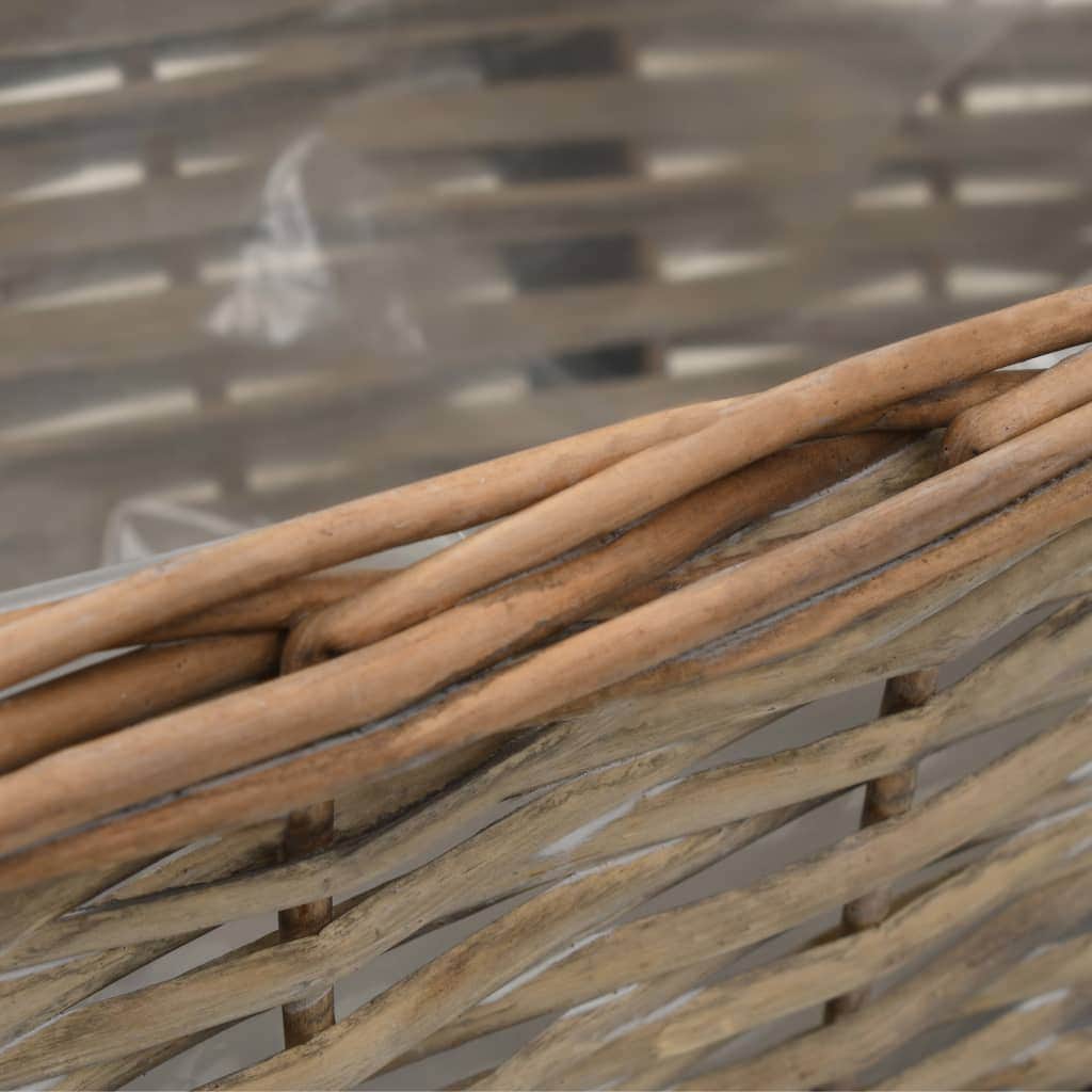 2 pcs Wicker Balcony Planter