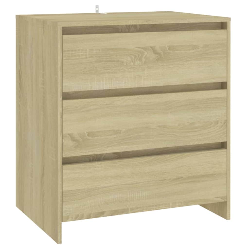 2 Piece Sideboard Sonoma Engineered Wood