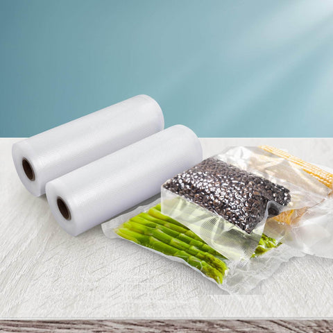 2 Rolls Food Vacuum Sealer Bags Storage