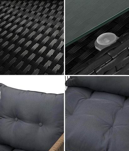 2 Seater Outdoor Patio Lounge Setting