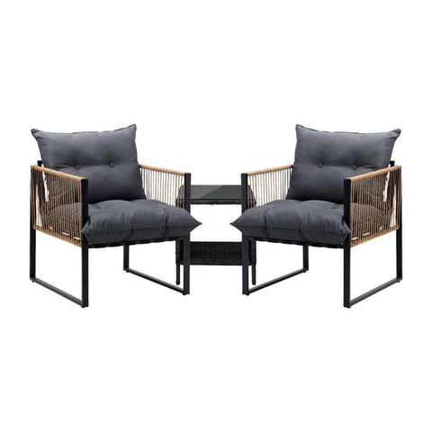 2 Seater Outdoor Patio Lounge Setting
