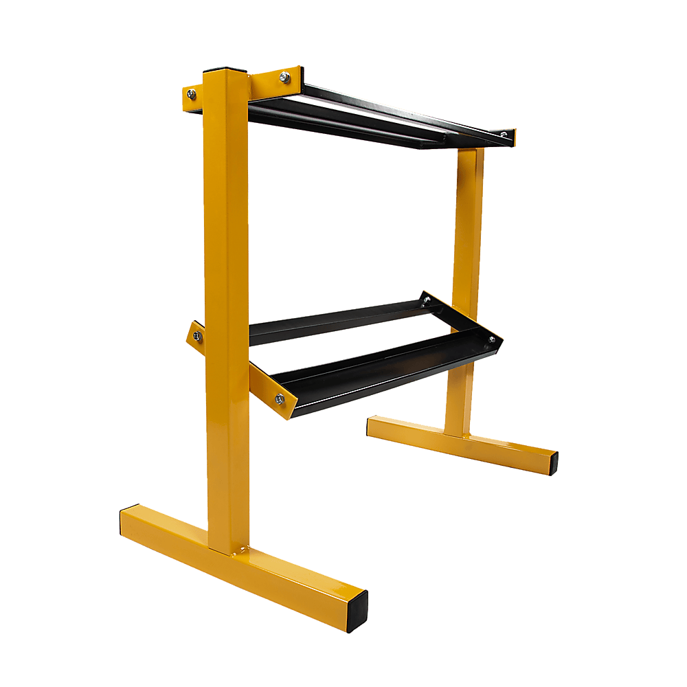 2 Tier Dumbbell Weights Storage Rack