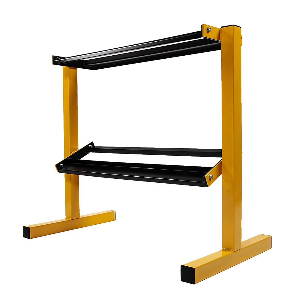 2 Tier Dumbbell Weights Storage Rack