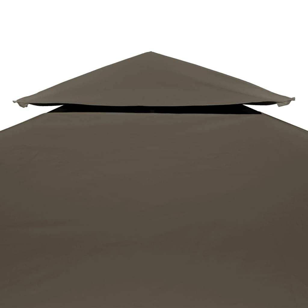 2 - Tier Gazebo Top Cover Taupe - Simple deals