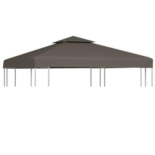 2 - Tier Gazebo Top Cover Taupe - Simple deals