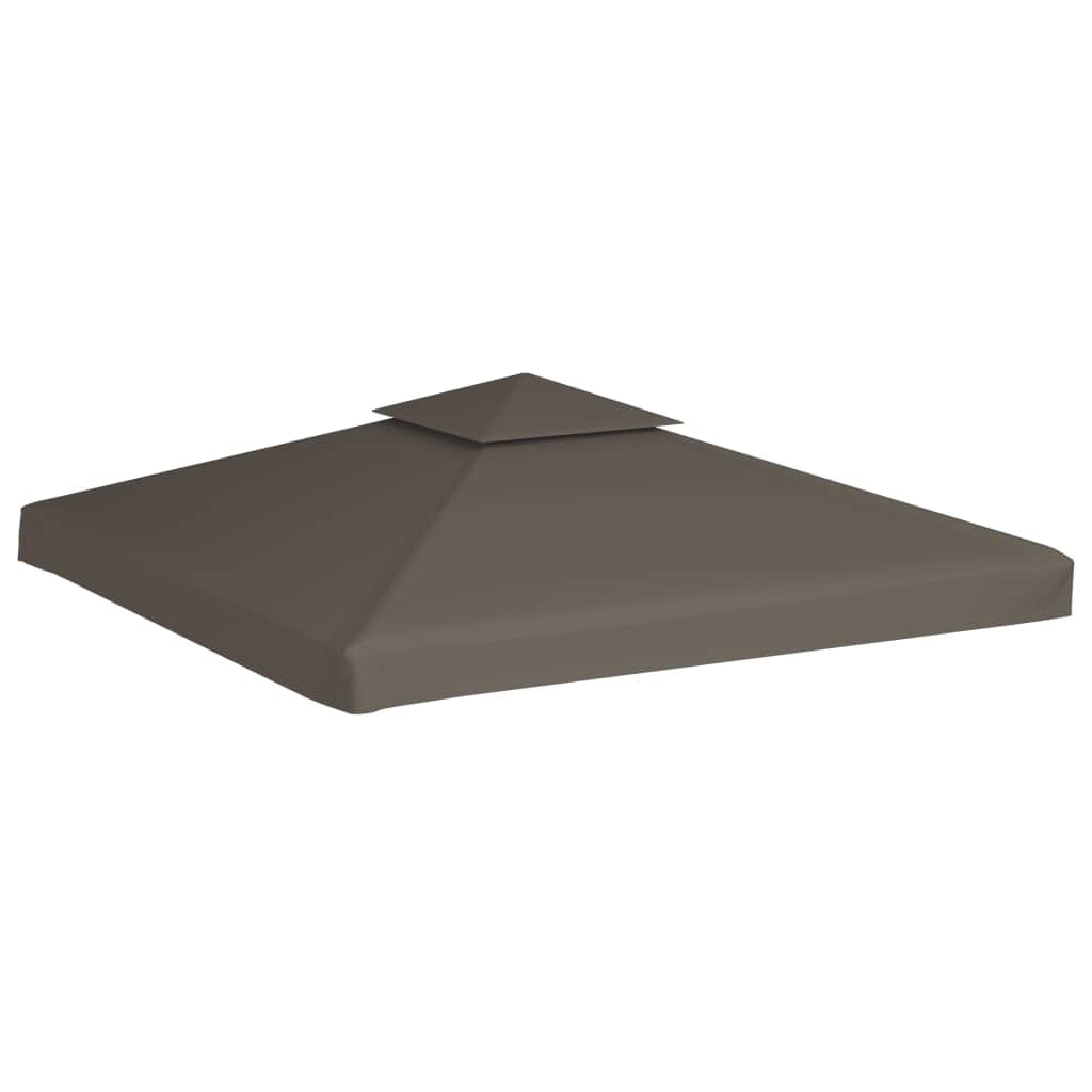 2 - Tier Gazebo Top Cover Taupe - Simple deals