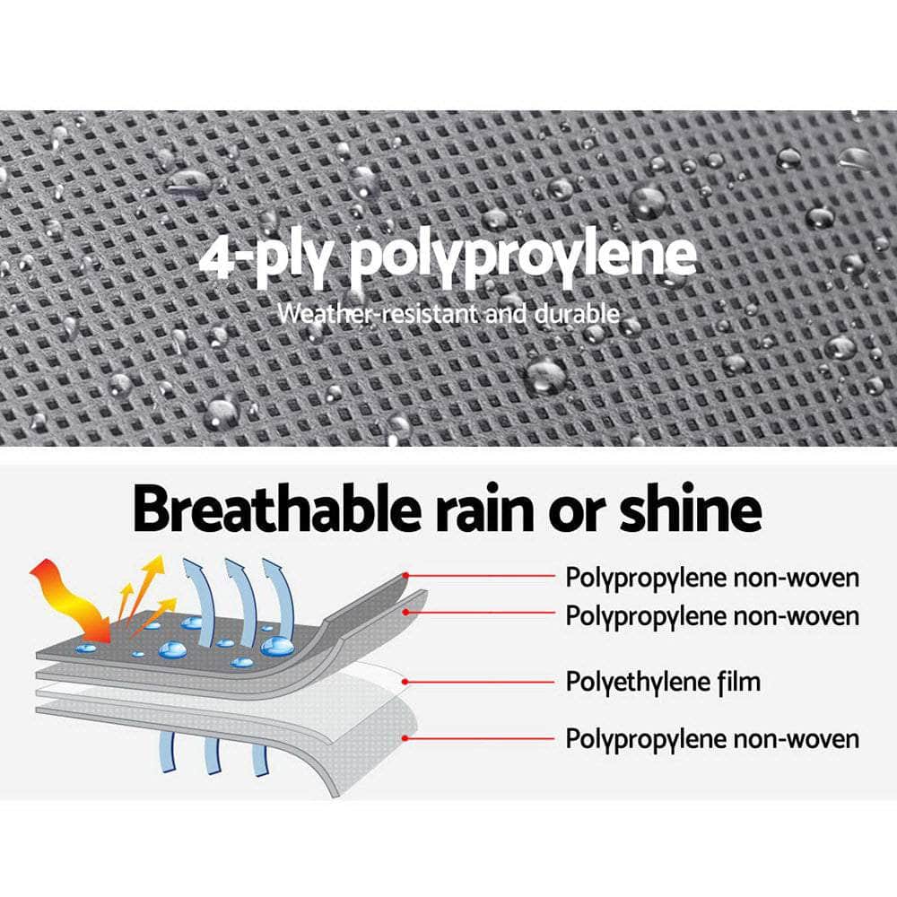 20-22Ft Caravan Cover 4 Layer Uv Water Resistant