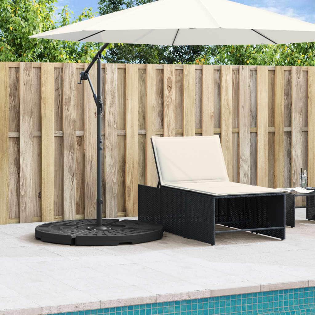20 kg Parasol Base Weight with Handle for Cross-Stand Parasols