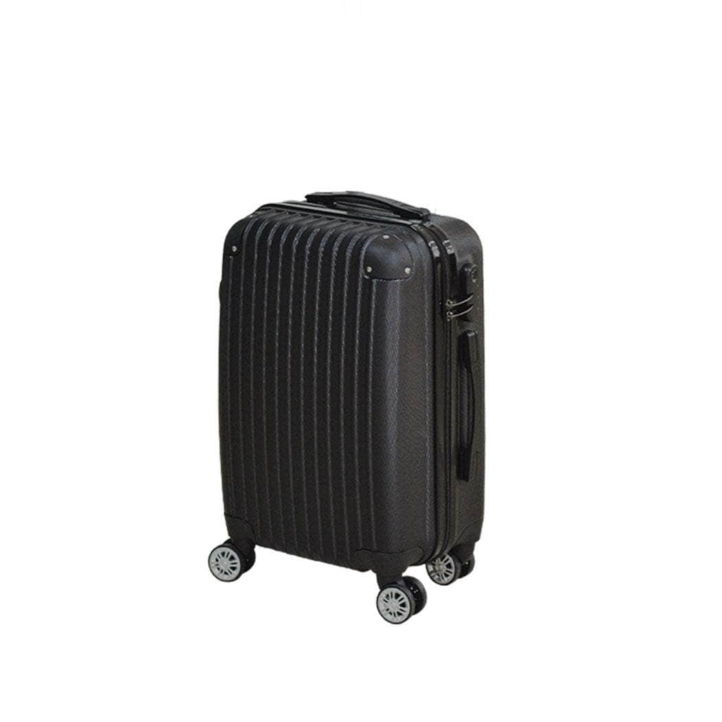 20" Luggage Suitcase Code Black