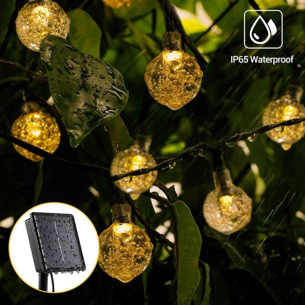 200 Light Bulb Solar String Light (Warm Light)