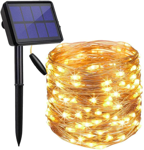 200 Waterproof LED Solar Fairy Light Outdoor