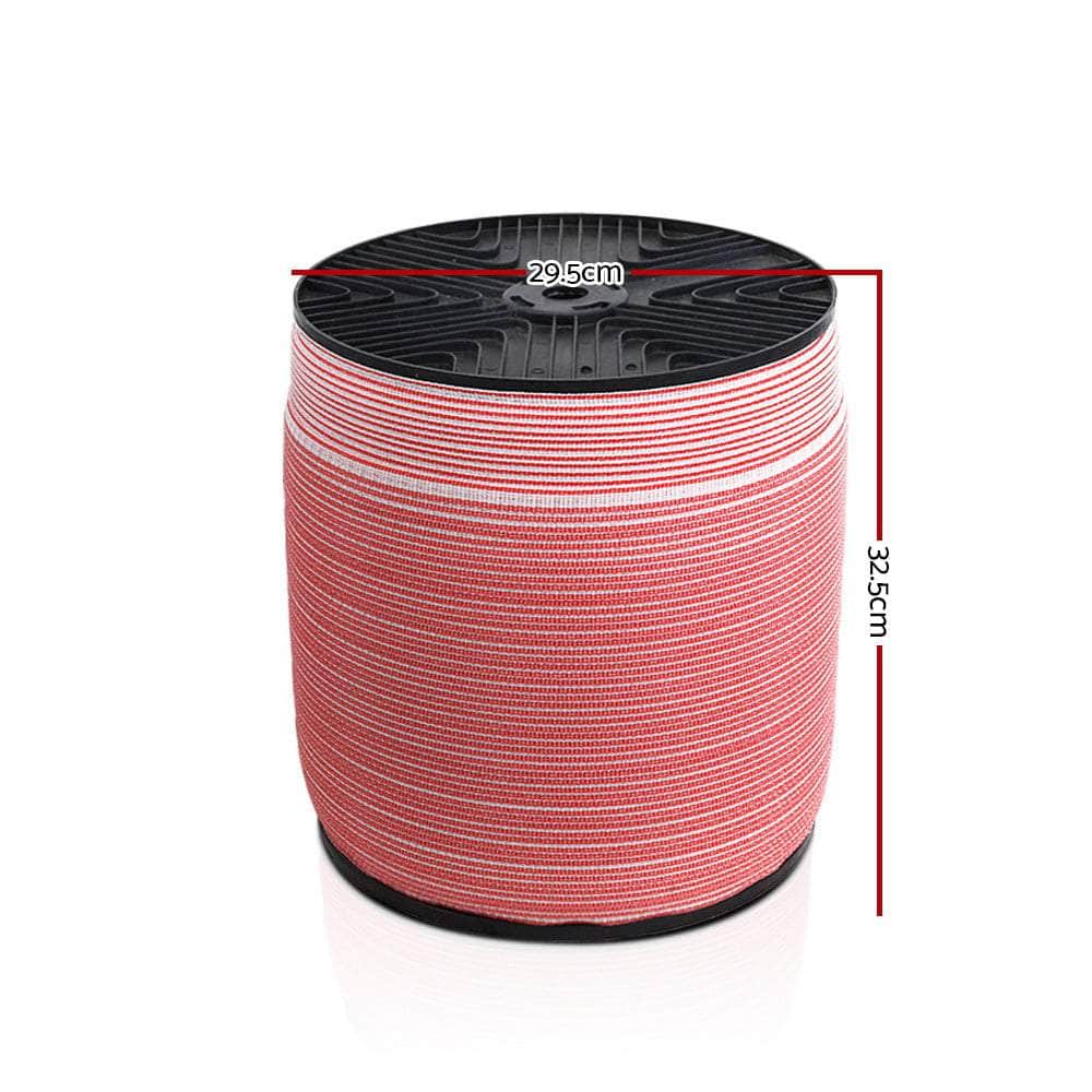 2000M Electric Fence Wire Tape Poly Stainless Steel Temporary Fencing Kit