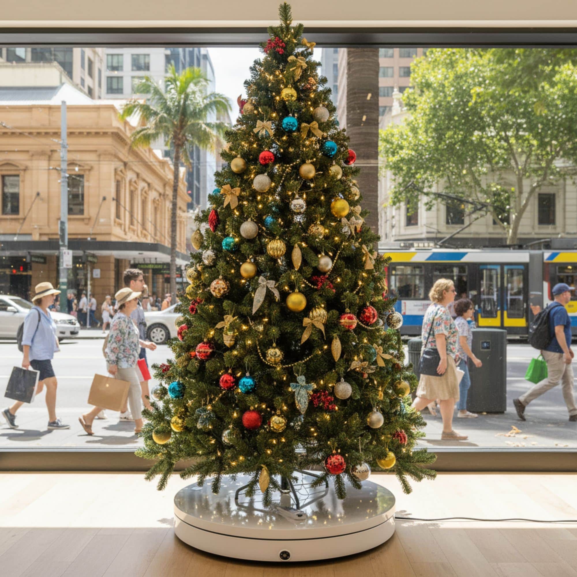 200kg Electric Rotating Display Stand 60cm