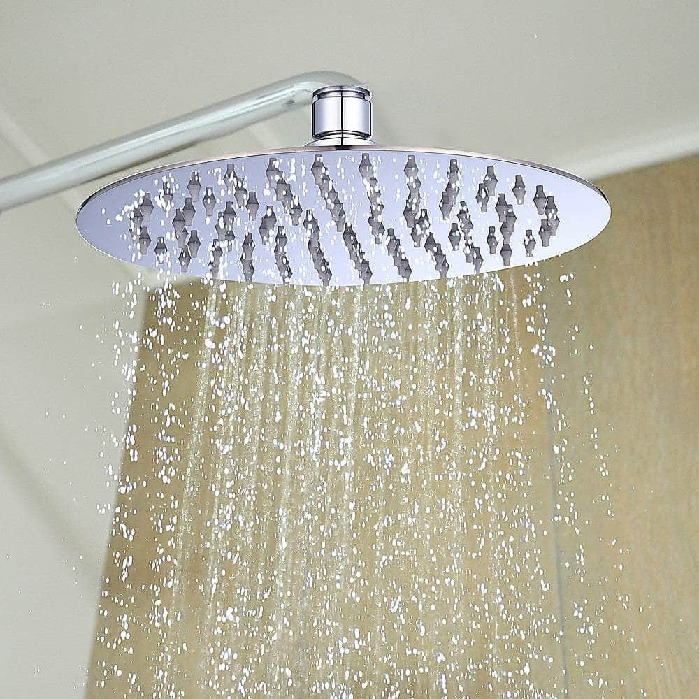 200mm Shower Head Round 304SS Polished Chrome Finish