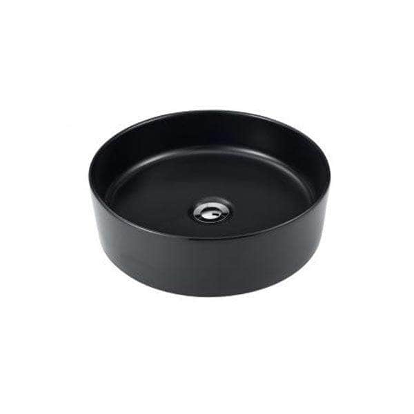 2023 Matte Black Round Porcelain Sink