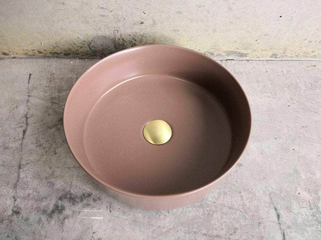 2023 Matte Black Round Porcelain Sink