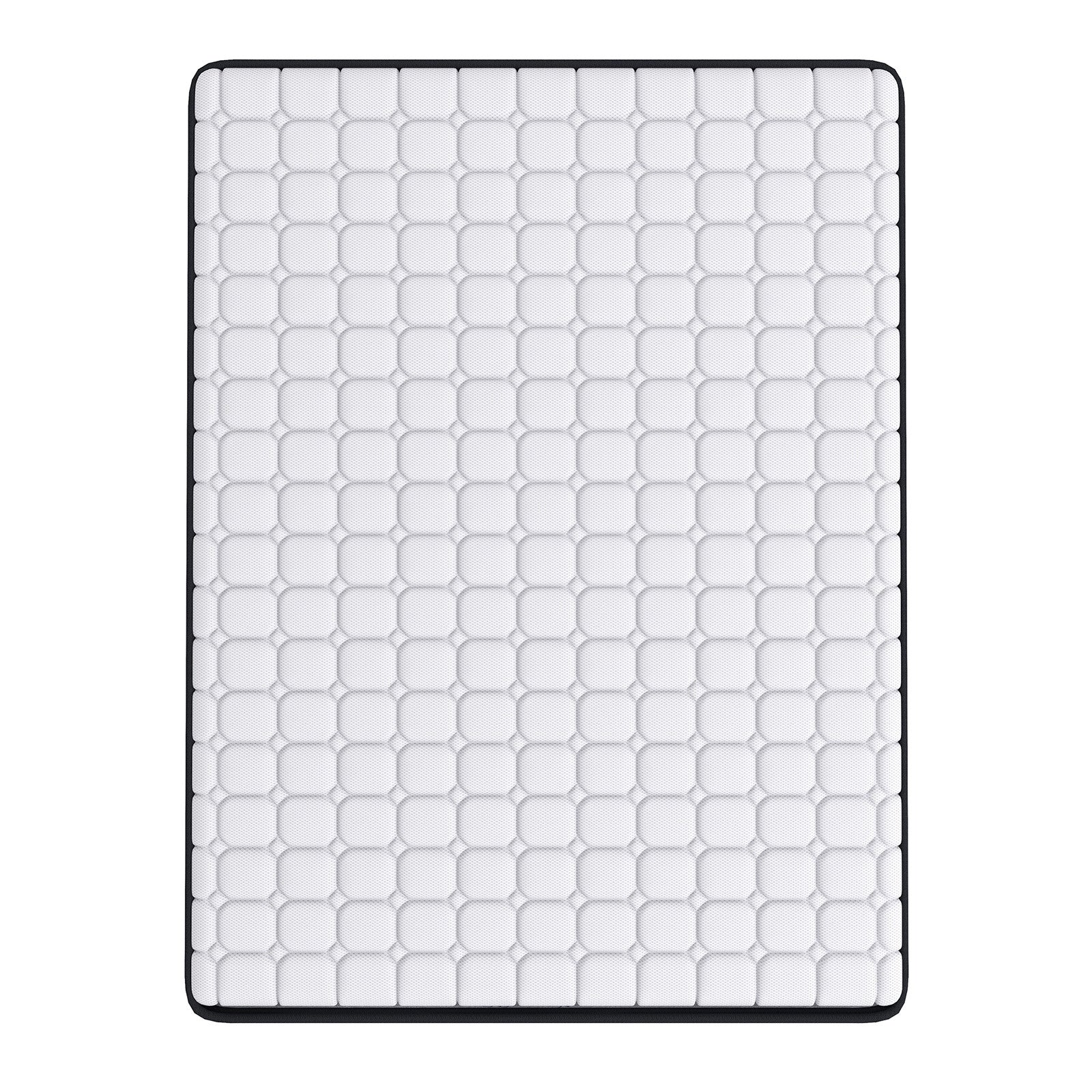 Pocket Spring Mattress Queen 5 Zone Euro Top Memory Foam Medium Firm Bed