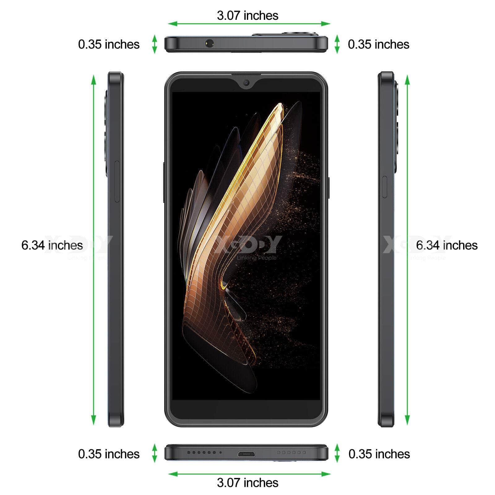 2024 New Factory Unlocked Smartphone Android Mobile Phone Dual SIM 4 Core 6.0 In