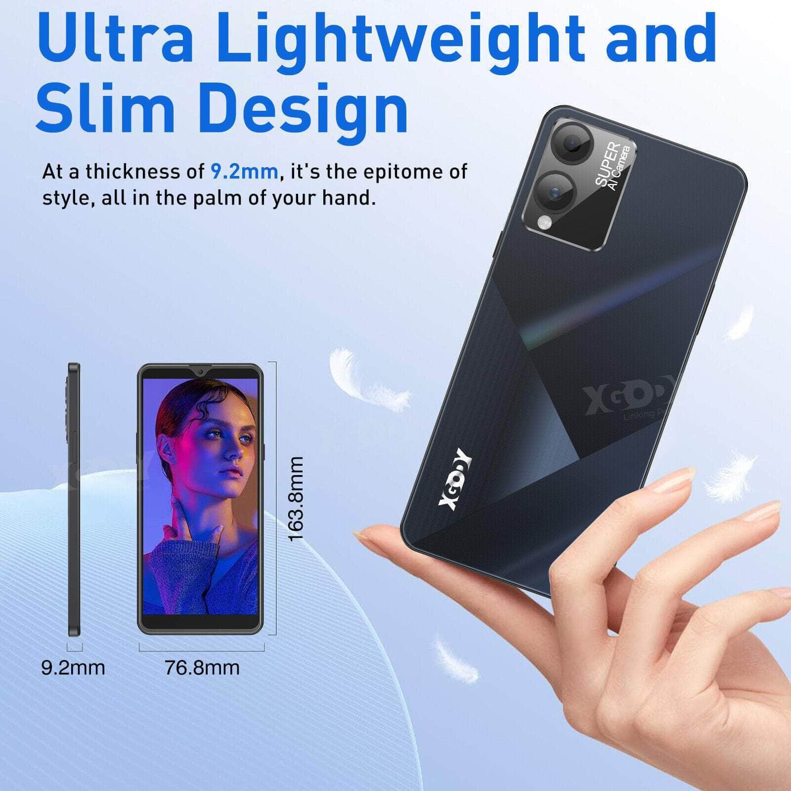 2024 New Factory Unlocked Smartphone Android Mobile Phone Dual SIM 4 Core 6.0 In