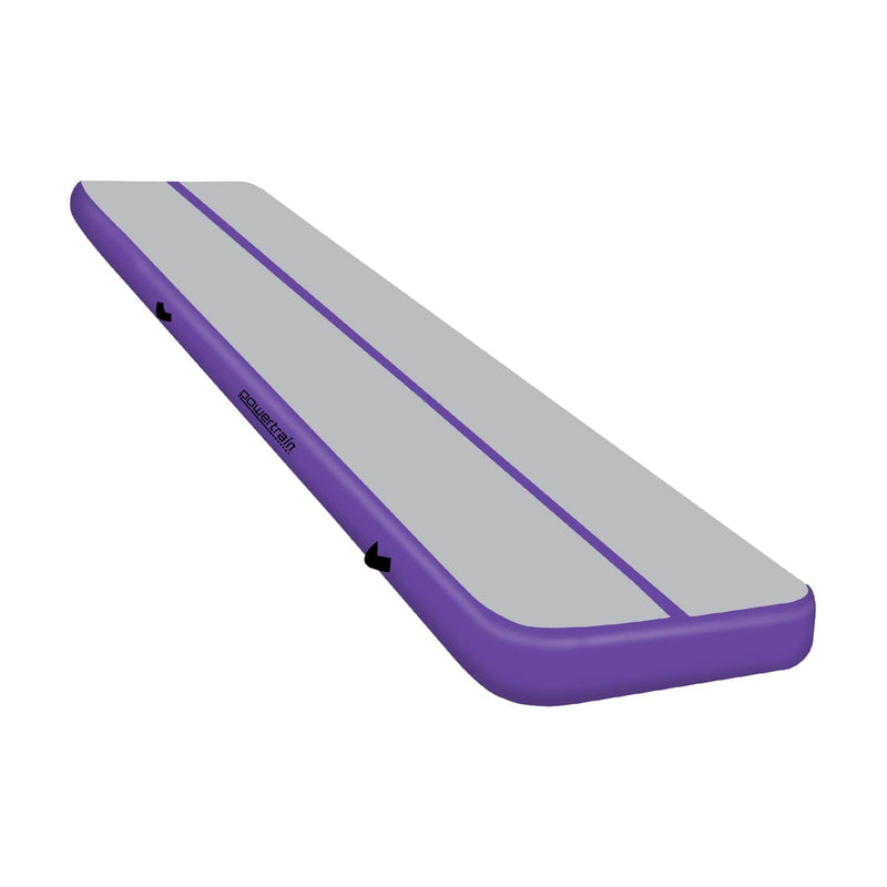 20cm Thick Inflatable Gymnastics Air Track 5m x 1m Purple