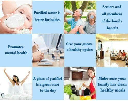 20L Benchtop Water Purifier Maifan Stone with 3 X 8 Stage Fluoride Reduction Filters