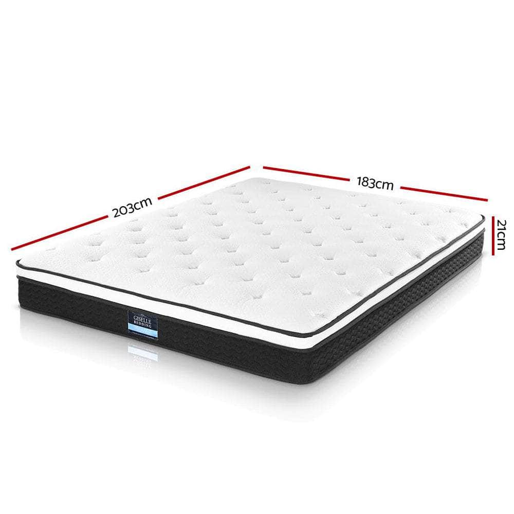 21cm Mattress Euro Top King