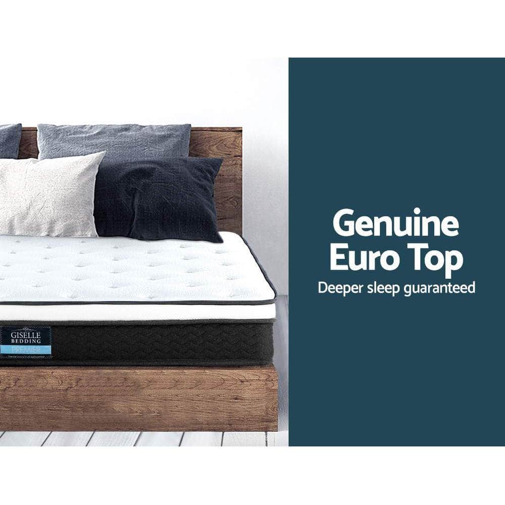 21cm Mattress Euro Top Single