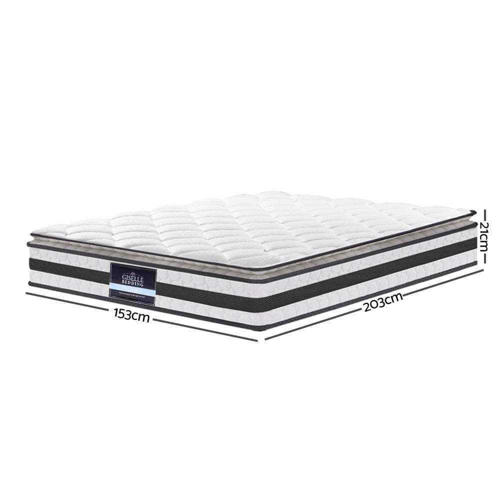 21cm Mattress Pillow Top Queen