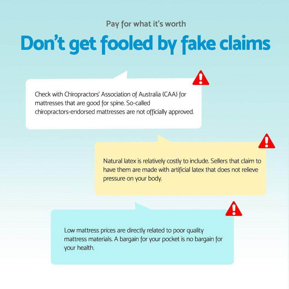 21cm Mattress Pillow Top Queen