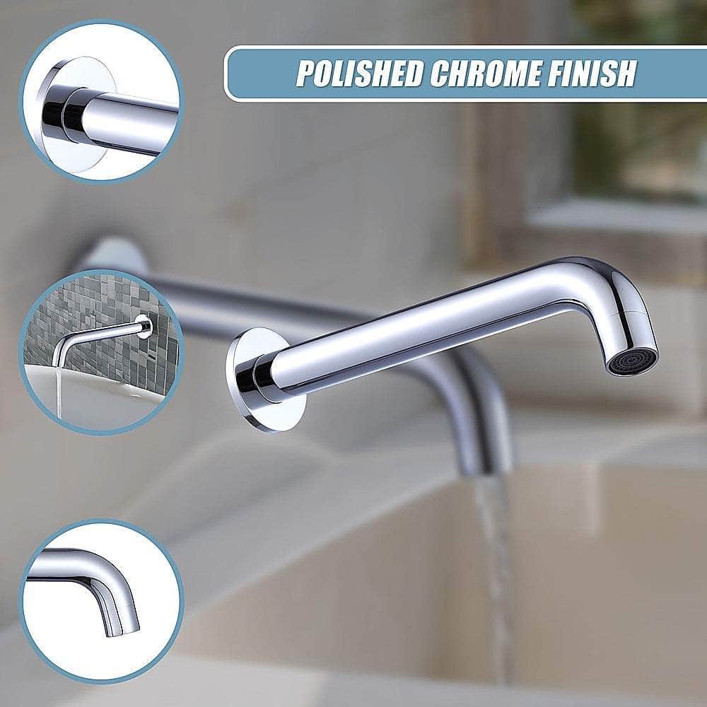 220Mm Bath Spout In Polished Chrome Finish