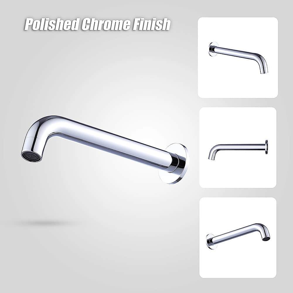 220Mm Bath Spout In Polished Chrome Finish