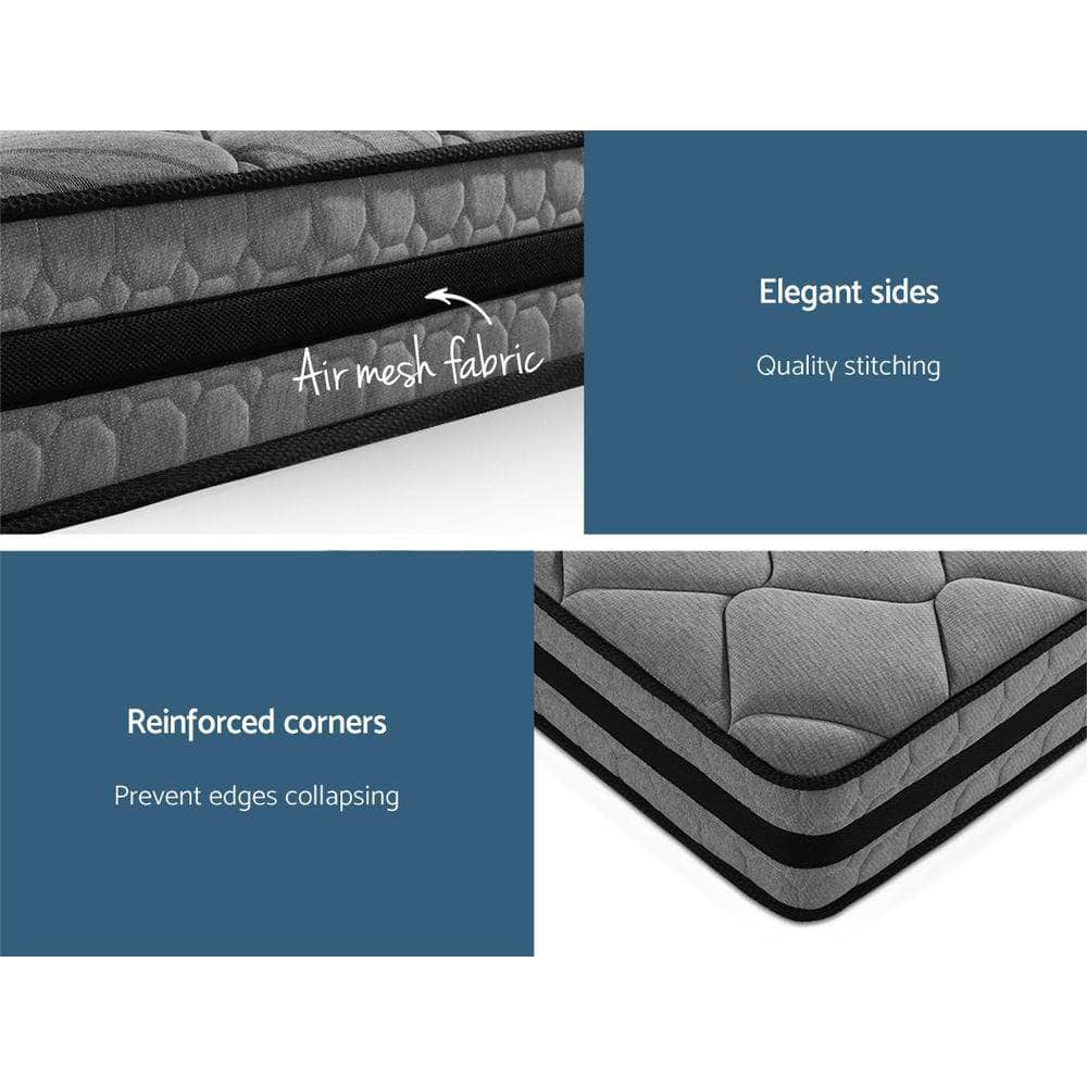 22cm Mattress Medium Firm King Single